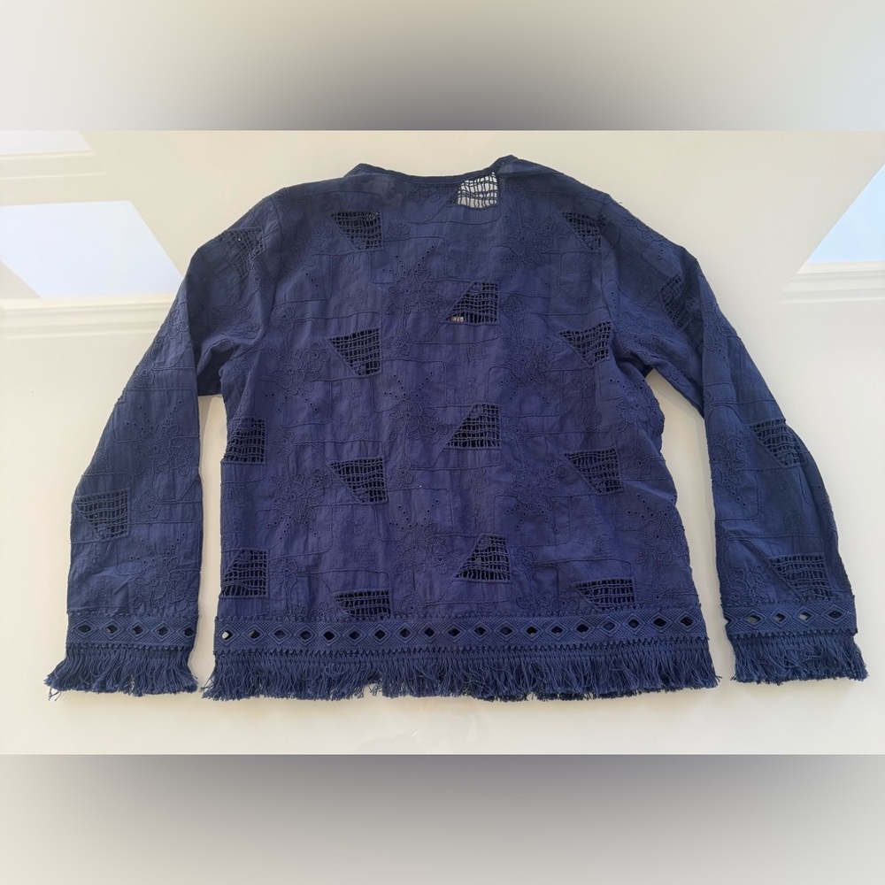 Johnny Was Kae Jacket - 100% Cotton - Size M - Picture 9 of 9